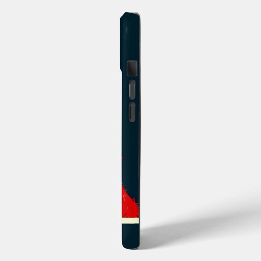 Grumpy Dog Coffee Time - Schattigee minimalistisch Case-Mate iPhone Case (Achterkant / Links)