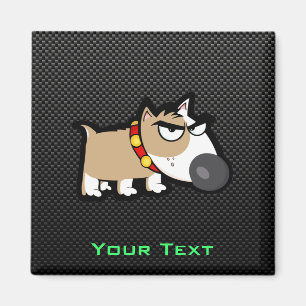 Grumpy Dog in slaapstand Magneet