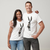 Grumpy Donkey – Funny Moody Animal Character T-shirt (Unisex)