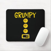 Grumpy Dwarf Halloween Costume Color Matching Grum Muismat (Met muis)