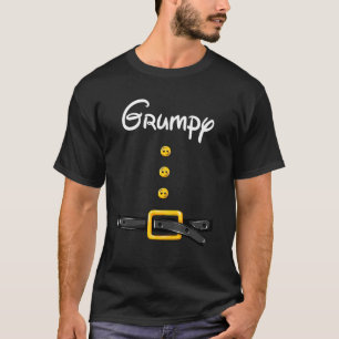 Grumpy Dwarf Halloween Costume Funny Idea Grumpy D T-shirt