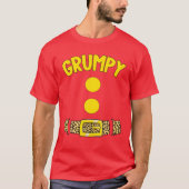 Grumpy Dwarf Halloween Costume Gifts Idea Grumpy L T-shirt (Voorkant)