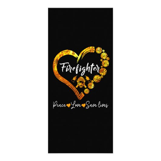 Grumpy English Bulldog Wearing Firefighter Helmet Reclamekaart (Achterkant)