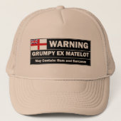 Grumpy Ex-Matelot Cap Trucker Pet (Voorkant)