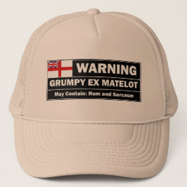 Grumpy Ex-Matelot Cap Trucker Pet