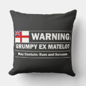Grumpy ex Matelot Kussen (Voorkant)
