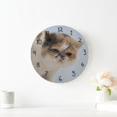 Grumpy Face Cat Grote Klok (Huis)