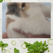 Grumpy Face Cat Theedoek (Gevouwen)