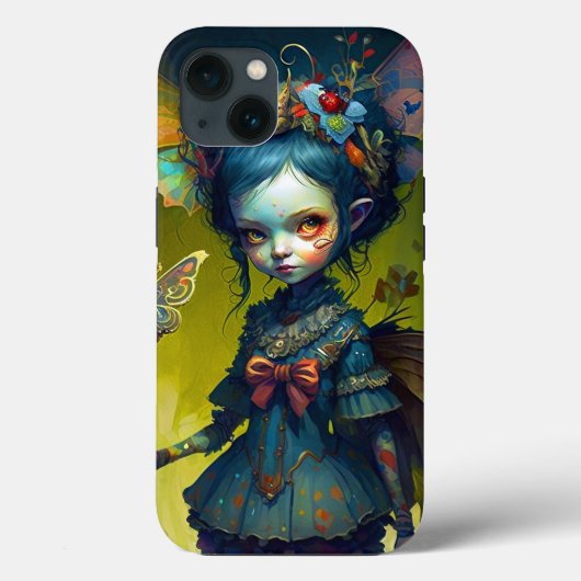 Grumpy Fairy Pixie Fantasy Art Case-Mate iPhone Case (Achterkant)