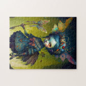 Grumpy Fairy Pixie Fantasy Art Legpuzzel (Horizontaal)