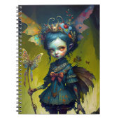 Grumpy Fairy Pixie Fantasy Art Notitieboek (Voorkant)