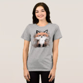 Grumpy Fox Tri-Blend Shirt (Voorkant volledig)