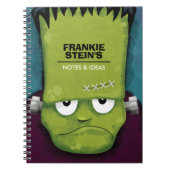 Grumpy Frankenstein's monster gepersonaliseerd Notitieboek (Voorkant)