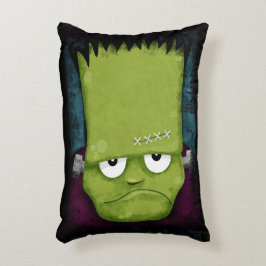 Grumpy Frankenstein's monster Halloween Accent Kussen
