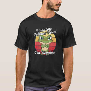Grumpy Frog Ik had mijn geduld getest op mijn nega T-shirt