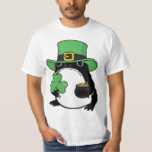 Grumpy Frog Japanese St. Patricks Day Shamrock T-shirt (Voorkant)