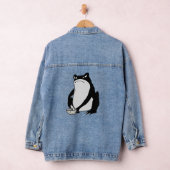 Grumpy Frog tekenen Japanse kunst van Matsumoto Ho Denim Jacket (Hangar)
