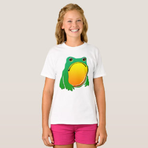 Grumpy Frog tekenen Japanse kunst van Matsumoto Ho T-shirt