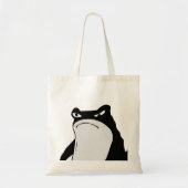 Grumpy Frog tekenen Japanse kunst van Matsumoto Ho Tote Bag (Voorkant)