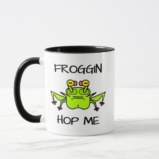 Grumpy Frog Weird Cartoon Creature Mok (Links)