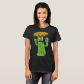 Grumpy Funniest Cactus Mexican Trouble Maker Middl T-shirt (Voorkant volledig)