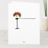 Grumpy gal bowls kaart (Achterkant)