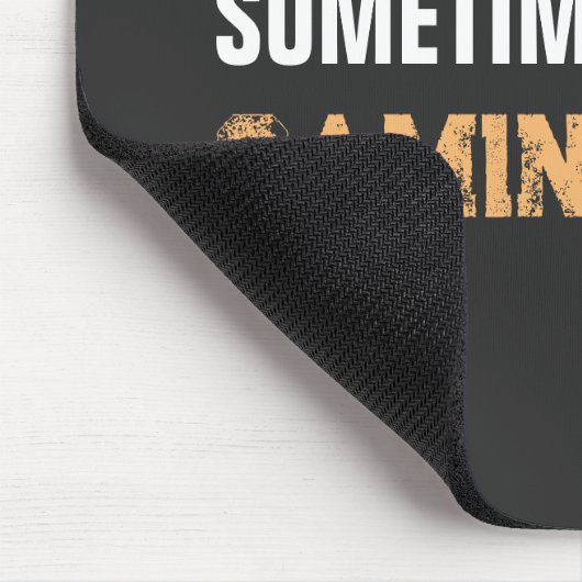 Grumpy Gamer Grappig Gaming Quote Muismat (Hoek)