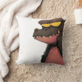 Grumpy Gator Kussen (Deken)