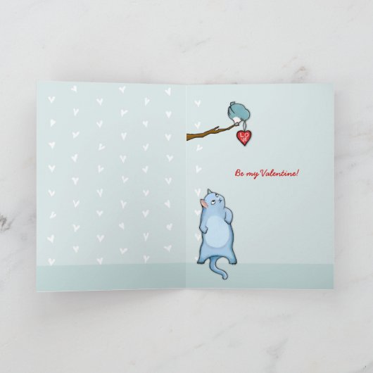 Grumpy George Green Grouchy-Valentijnse kaartje Feestdagen Kaart (Binnen)