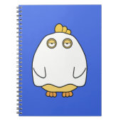Grumpy Ghost Chick Notitieboek (Voorkant)