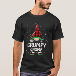 Grumpy Gnome Buffalo Pset Matching Family Christm T-shirt