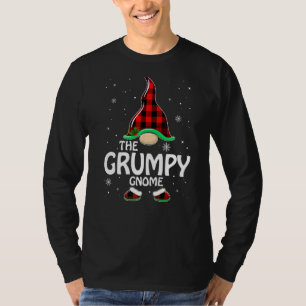 Grumpy Gnome Matching Family-kerstfeest T-shirt