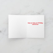 Grumpy goose verjaardagskaart feestdagen kaart (Binnen)