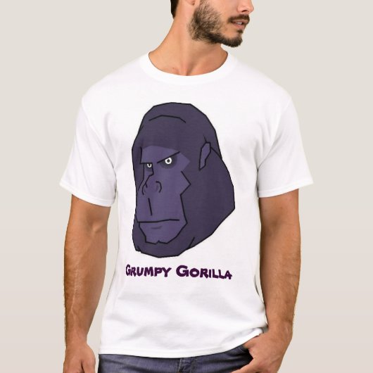 Grumpy Gorilla T-shirt (Voorkant)