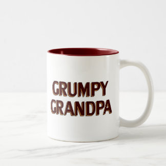 Grumpy Grandpa Tweekleurige Koffiemok