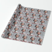 Grumpy Granny met Gingham jurk Cadeaupapier (Uitgerold)