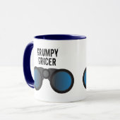 Grumpy Gricer Train Spotter Gunzel Rail Buff Mok (Voorkant links)