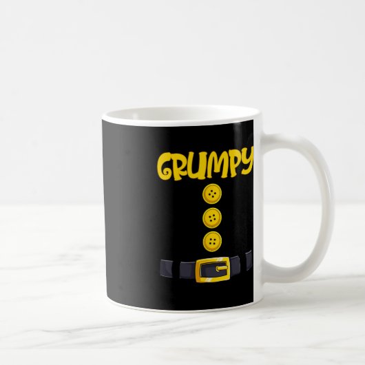 Grumpy Halloween Dwarf Costume Color Matching Koffiemok (Rechts)