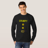 Grumpy Halloween Dwarf Costume Color Matching T-shirt (Voorkant volledig)