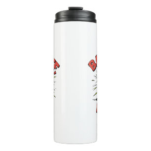 Grumpy Hamster "Back Off, I Bite" Grappig Sarcasti Thermosbeker