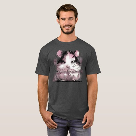 Grumpy Hamster T-shirt (Voorkant volledig)
