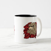 Grumpy Hedegel Mok met twee tonnen (Voorkant rechts)