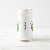 Grumpy Highland Koe St Patrick's Day Bierpul (Center)