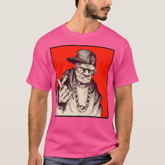 Grumpy Hip Hop opa T-shirt