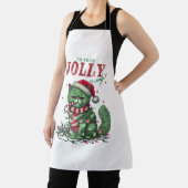 Grumpy Holiday Cat Schort (Insitu)