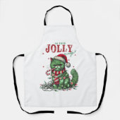 Grumpy Holiday Cat Schort (Voorkant)