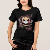 Grumpy Honeybee Tri-Blend Shirt (Voorkant)