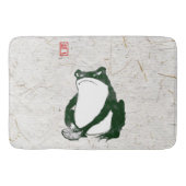 Grumpy japans kikker Toad 19e eeuw Badmat (Voorkant)