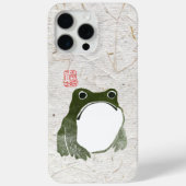 Grumpy japans kikker Toad 19e eeuw Case-Mate iPhone Case (Achterkant)