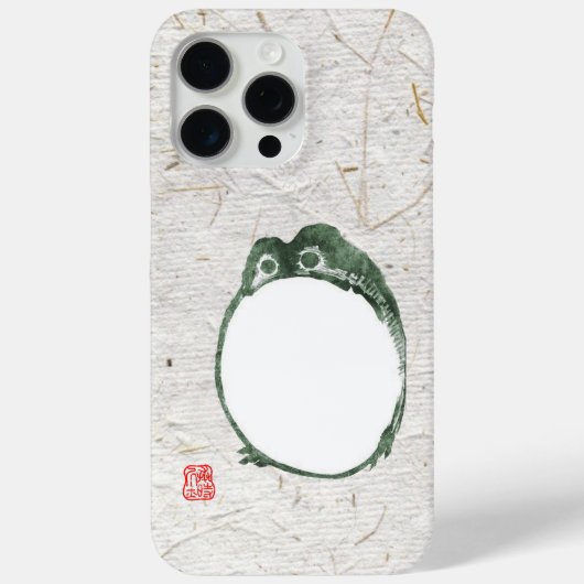 Grumpy japans kikker Toad 19e eeuw Case-Mate iPhone Case (Achterkant)